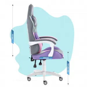 Hell´s chair Stolička Hell's Chair KIDS Rainbow GREY MESH