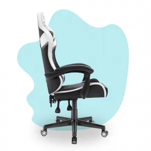 Hell´s chair Stolička Hell's Chair HC-1004 KIDS WHITE-BLACK-GREY