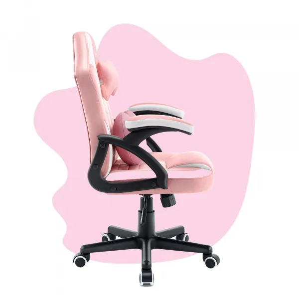 Hell´s chair Stolička Hell's Chair HC-1001 KIDS PINK-WHITE