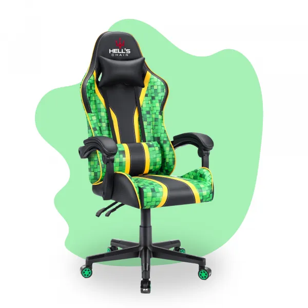 Hell´s chair Stolička Hell's Chair HC-105 KIDS MINECRAFT