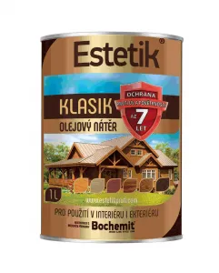 ESTETIK Klasik - tenkovrstvová olejová lazúra 5 l Dub