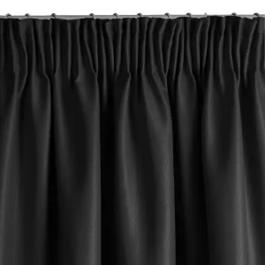 ArtFir HOTOVÝ ZÁVES AGGIE NA PÁSKE 140x270 cm ČIERNA