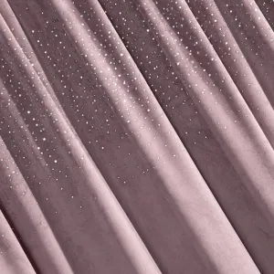 ArtFir AURORA HOTOVÝ ZÁVES NA PÁSKE 140 x 270 cm PÚDROVO RUŽOVÁ