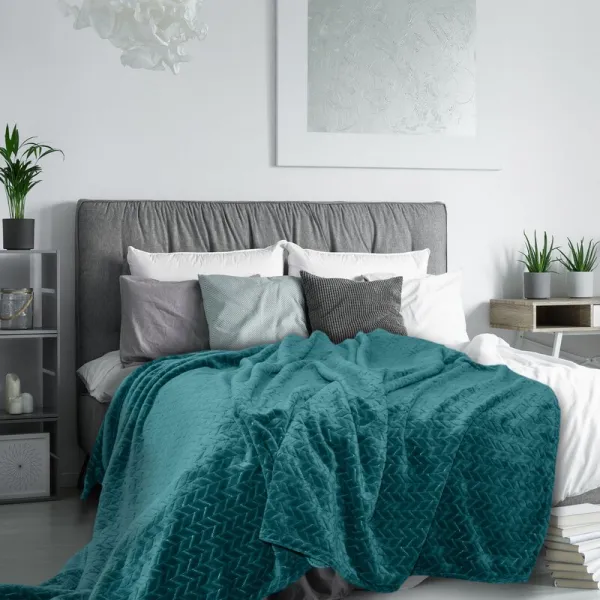 ArtFir DEKA D91 CINDY 200 x 220 cm TMAVÁ TYRKYSOVÁ