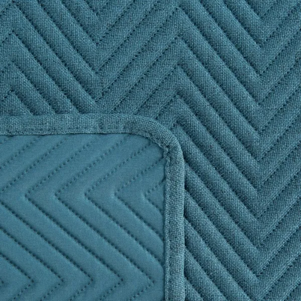 ArtFir Prikrývka na posteľ PREMIUM 3 | modrá 220 x 240 cm