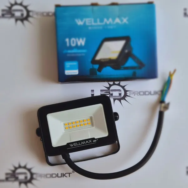LED Reflektor Wellmax 10W Samsung LED - Neutrálna biela
