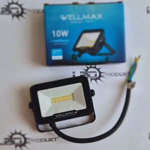 LED Reflektor Wellmax 10W Samsung LED - Neutrálna biela