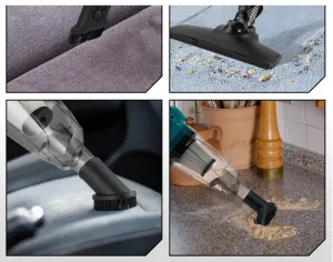 Elektrický vysávač Yofidra výkonné silné akumulátorové náradie na čistenie domácnosti pre batériu Makita 18V Batéria: 2ks batéria