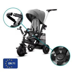 Trojkolka Kinderkraft Easytwist Platinum Grey Premium