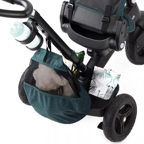 Trojkolka Kinderkraft Easytwist Platinum Grey Premium