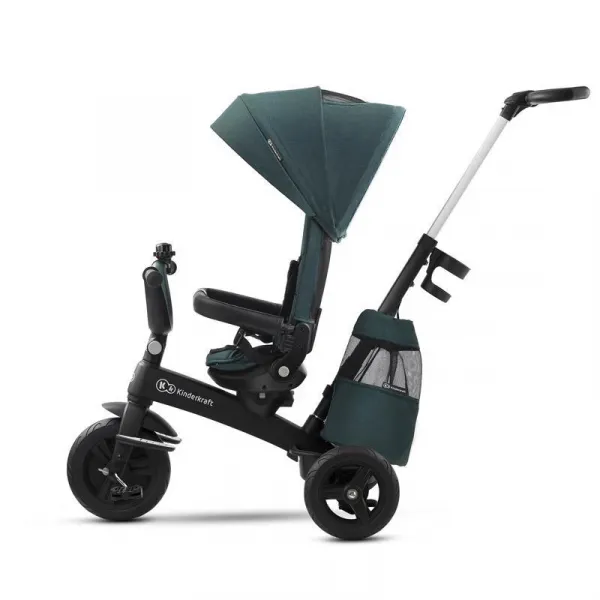 Trojkolka Kinderkraft Easytwist Platinum Grey Premium