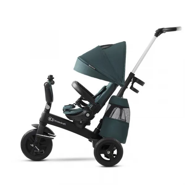 Trojkolka Kinderkraft Easytwist Platinum Grey Premium