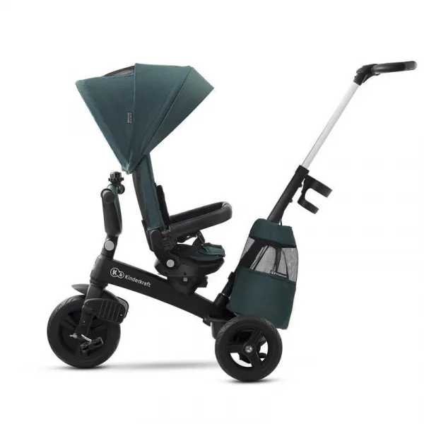Trojkolka Kinderkraft Easytwist Platinum Grey Premium