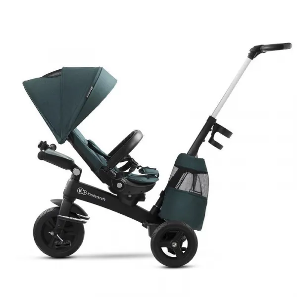 Trojkolka Kinderkraft Easytwist Platinum Grey Premium