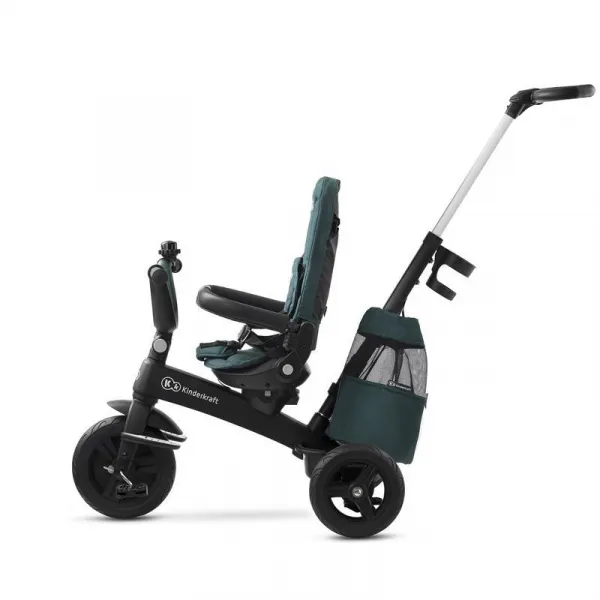 Trojkolka Kinderkraft Easytwist Platinum Grey Premium