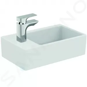 Ideal Standard Strada - Umývadielko 450x270 mm, s otvorom vľavo, bez prepadu, biela K081701