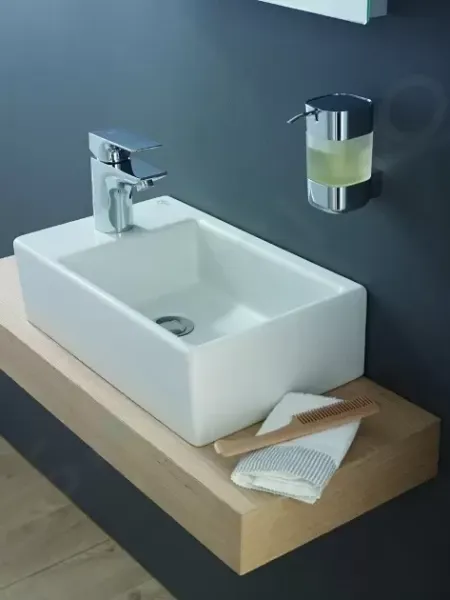 Ideal Standard Strada - Umývadielko 450x270 mm, s otvorom vľavo, bez prepadu, biela K081701