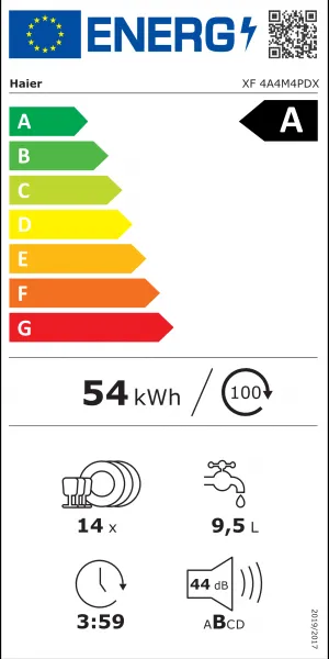 HAIER XF 4A4M4PDX + BENEFIT