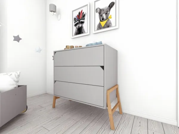 ArtBel Komoda Lotta | biela
