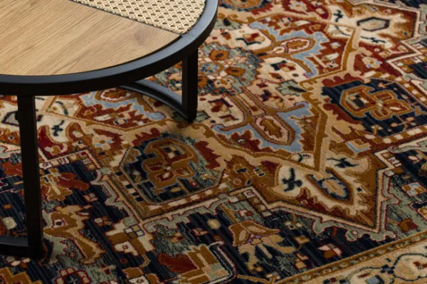 Koberec KESHAN Ornament, strapce 2886/53511 béžový / granátový
