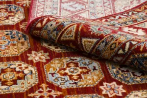 Koberec KESHAN Ornament, strapce 7874/53588 bordový