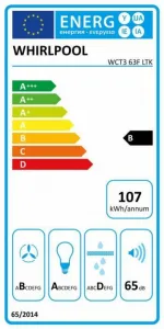 Whirlpool WCT3 63F LTK