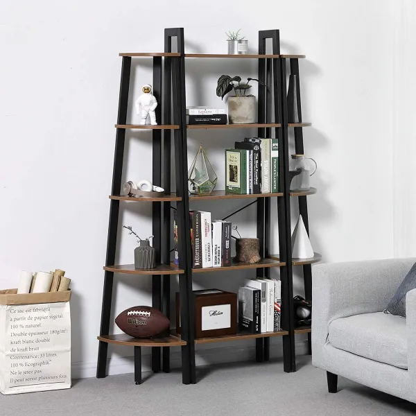 SONGMICS Regál 5 políc industriálny 56x172 cm