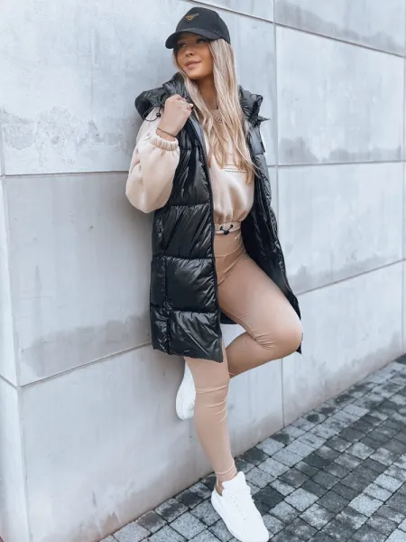 Trendová dámska čierna vesta Gant