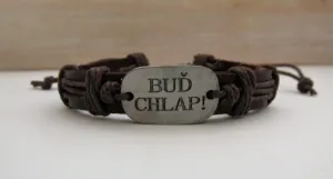 Pánsky náramok BUĎ CHLAP!