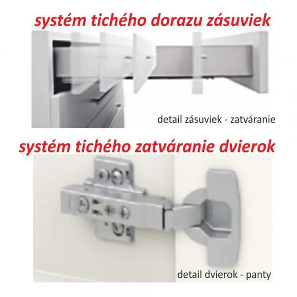 Spodná skrinka LINE D80 Tempo Kondela Dub sonoma