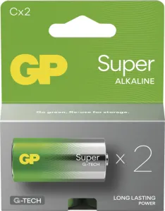 GP BATERIE GP Alkalická baterie SUPER C (LR14) - 2ks