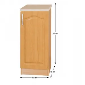 Spodná skrinka LORA MDF NEW KLASIK S40 Tempo Kondela Pravé