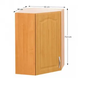 Horná skrinka rohová LORA MDF NEW KLASIK W60/60 Tempo Kondela L´avé