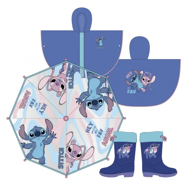 Lilo a Stitch Detský pršiplášť Lilo&Stitch Veľkosť: 3/4 roky