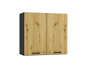 Artstolk Kuchynská linka ANIKA C | 200 cm dub artisan/grafit