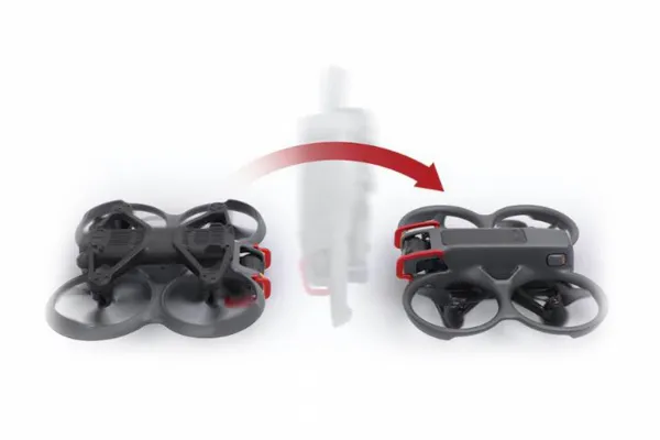 Stablecam DJI Avata 2 - CNC nárazník (Červená) 1DJ0535