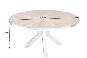 Jedálenský stôl IDAIA Dekorhome 120 cm