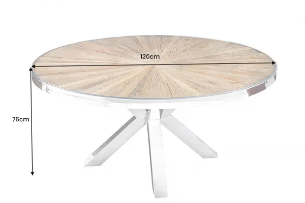 Jedálenský stôl IDAIA Dekorhome 120 cm