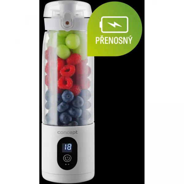Concept SM4000 dobíjací smoothie FitMaker, biela