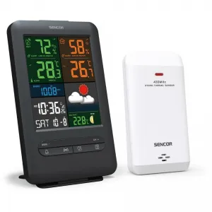 SENCOR 7300 meteostanica s bezdrôtovým snímačom