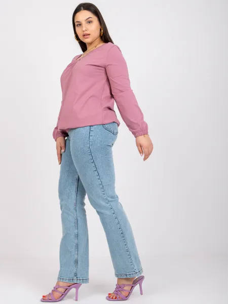 Blouse-RV-BZ-6332.53P-dark pink