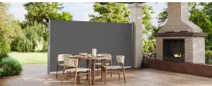 SONGMICS Bočná markíza Orrine 180x450 cm antracit