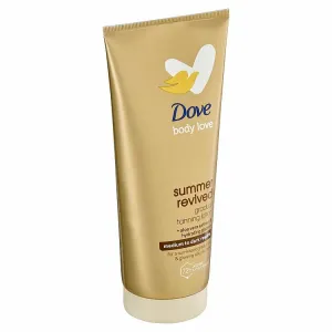 Dove DermaSpa Summer Revived samoopaľovacie telové mlieko odtieň Medium to Dark 200 ml