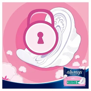 Always Platinum Normal Menštruačné Vložky s Krídelkami, 40 ks