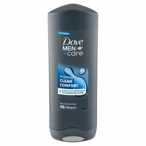 Dove Men+Care Clean Comfort sprchovací gél na telo, tvár a vlasy 250 ml