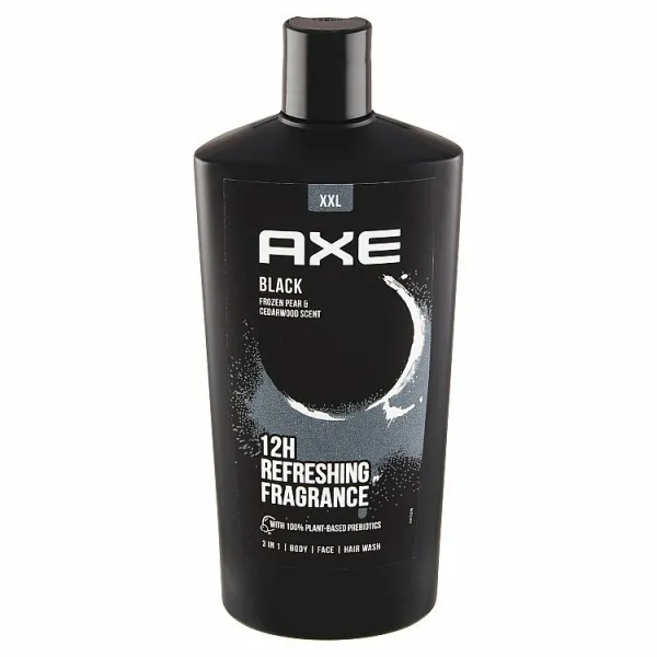 Axe XXL Black osviežujúci sprchový gél maxi 700 ml