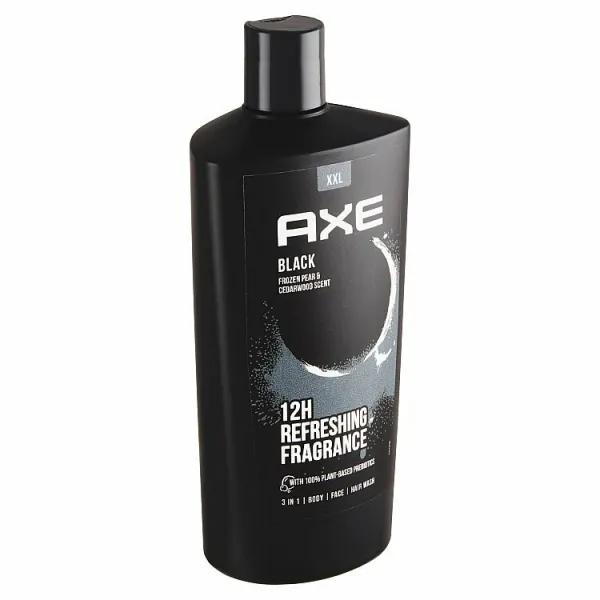 Axe XXL Black osviežujúci sprchový gél maxi 700 ml