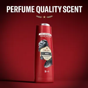 Old Spice Rock 3 v 1 Sprchový Gél a Šampó Pre Mužov 400ml