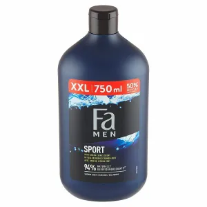 Fa Men Sport sprchový gél a pena do kúpeľa 3v1 na telo, vlasy a tvár s vôňou citróna 750 ml