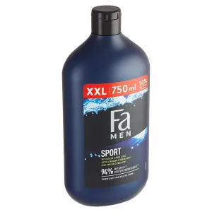 Fa Men Sport sprchový gél a pena do kúpeľa 3v1 na telo, vlasy a tvár s vôňou citróna 750 ml